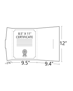 Tuck Tab Certificate Folders